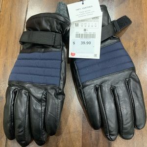 Zara leather gloves 🧤